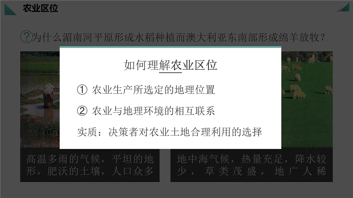 人教版高中地理必修 第二册 3-1《农业区位因素及其变化》课件第7页