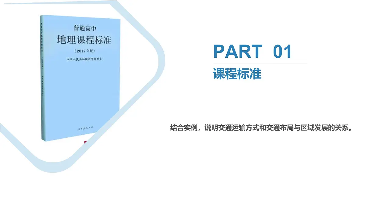 人教版高中地理 必修 第二册 4-2交通运输布局对区域发展的影响 课件第3页