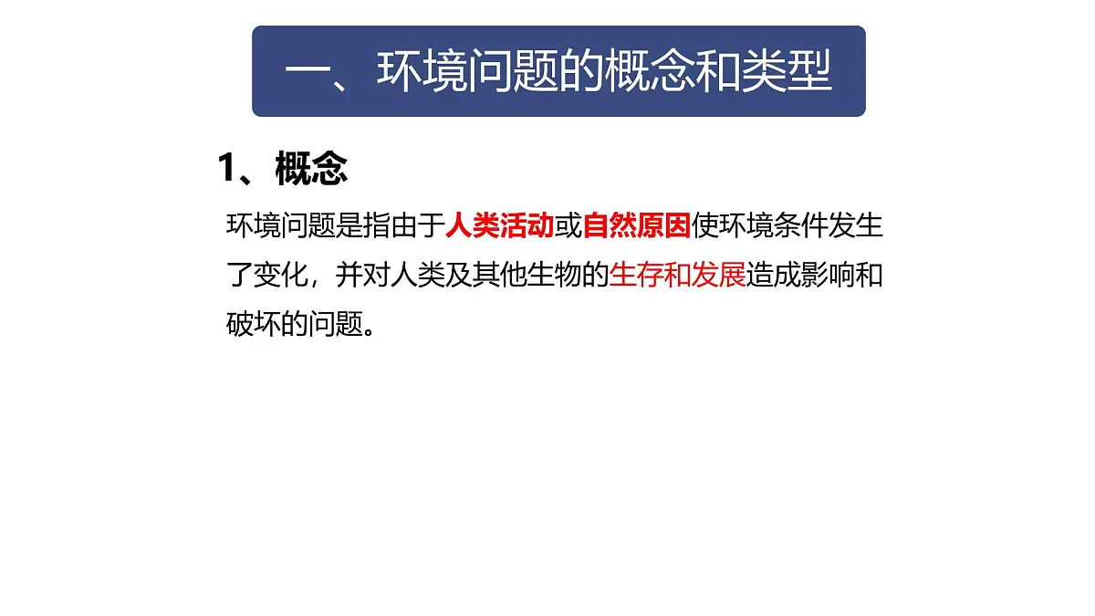 人教版高中地理 必修 第二册 5-1《人类面临的主要环境问题》课件第3页