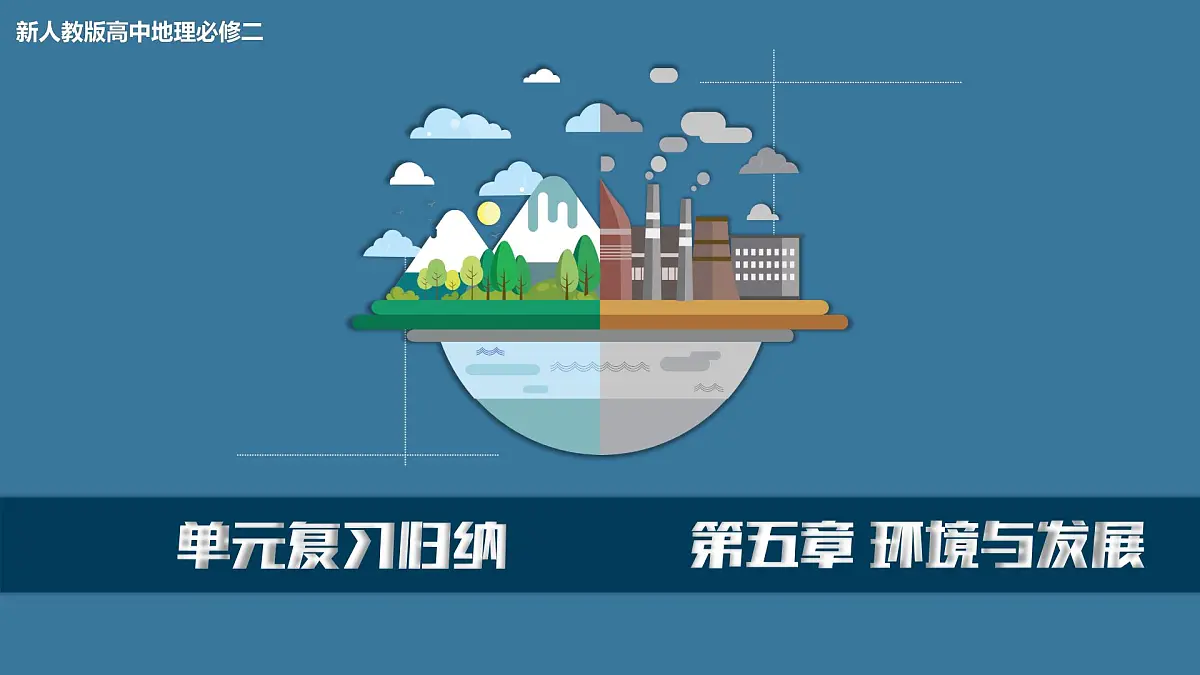人教版高中地理 必修 第二册 第五章复习课件-环境与发展第1页