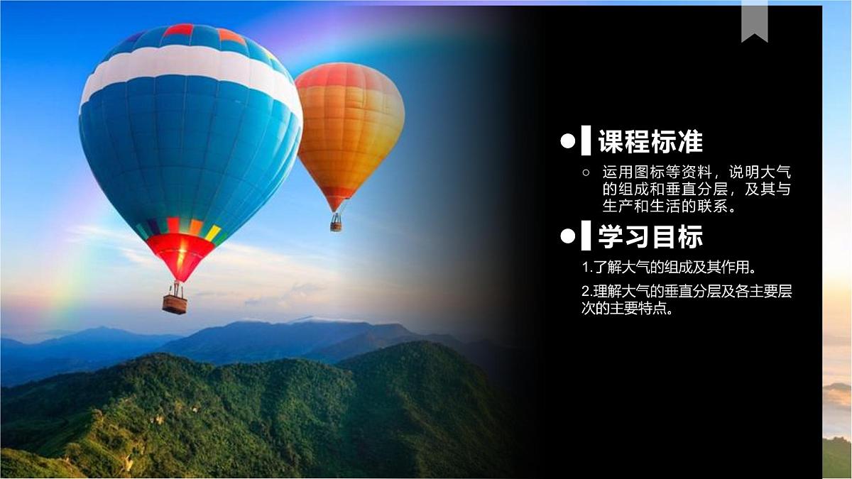 人教版高中地理 必修 第一册 2-1《大气的组成和垂直分层》课件第3页