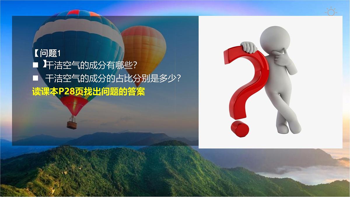 人教版高中地理 必修 第一册 2-1《大气的组成和垂直分层》课件第6页