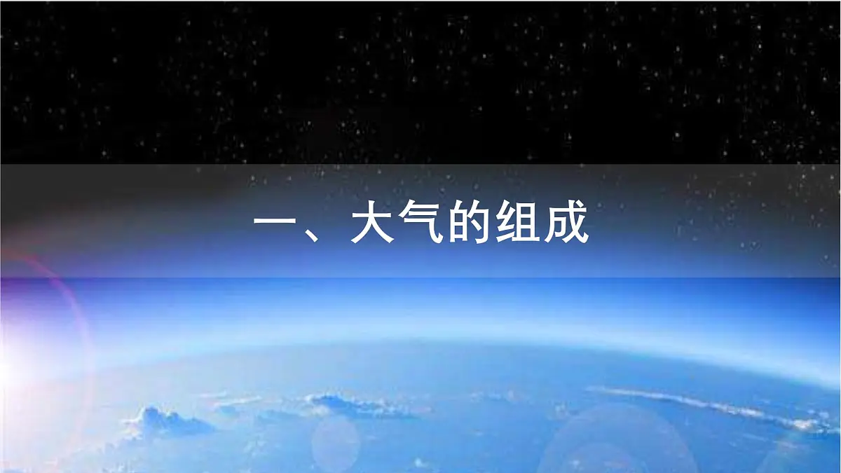 人教版高中地理 必修 第一册 2-1《大气的组成和垂直分层》课件第4页