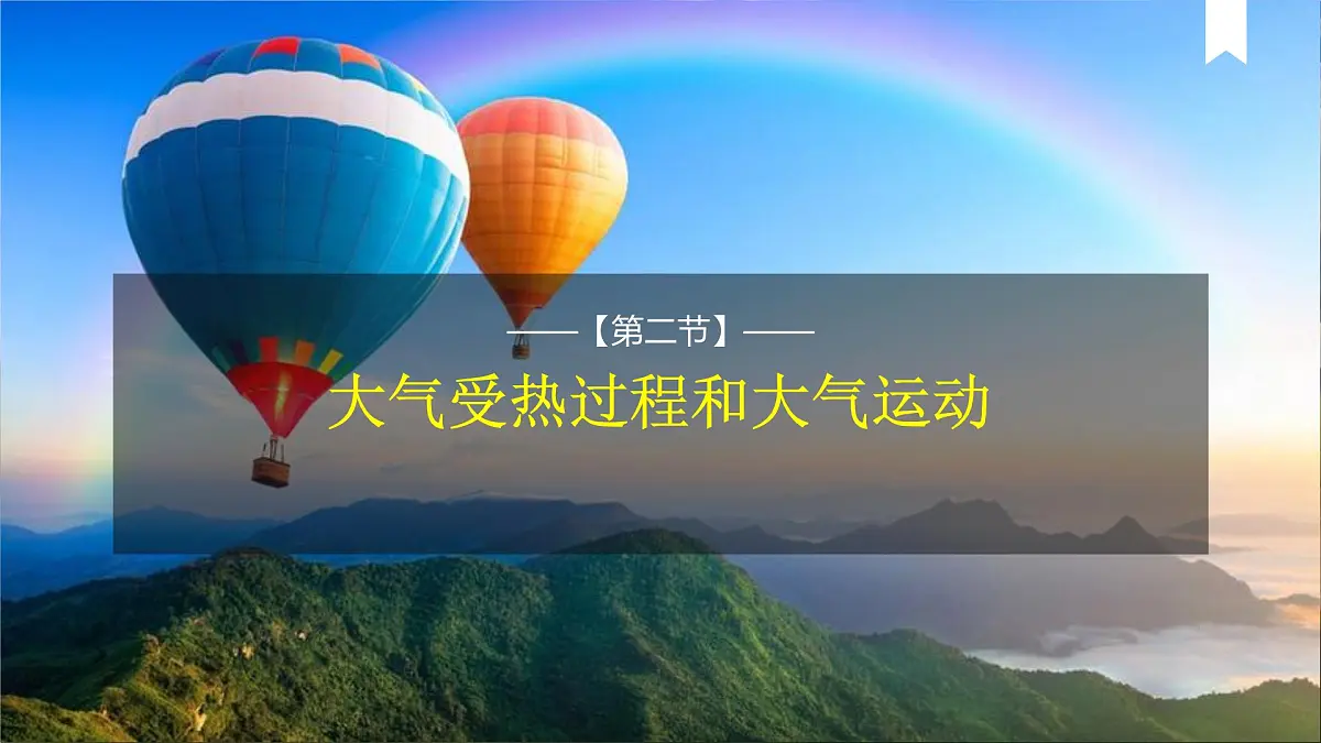 人教版高中地理 必修 第一册 2-2《大气受热过程和大气运动》课件第2页