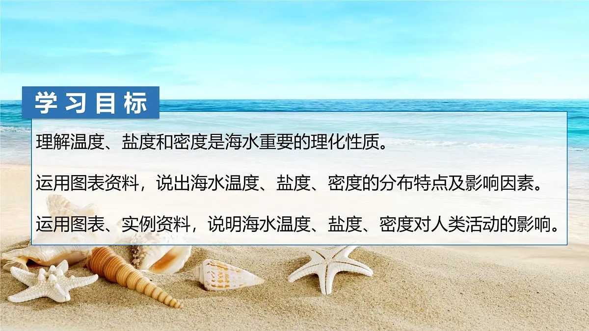 人教版高中地理必修 第一册 3-2《海水的性质》课件第3页