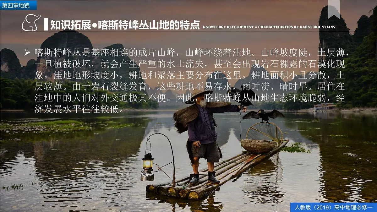 人教版高中地理必修 第一册 第四章《问题研究:如何提升我国西南喀斯特峰丛山地的经济发展水平》课件第4页