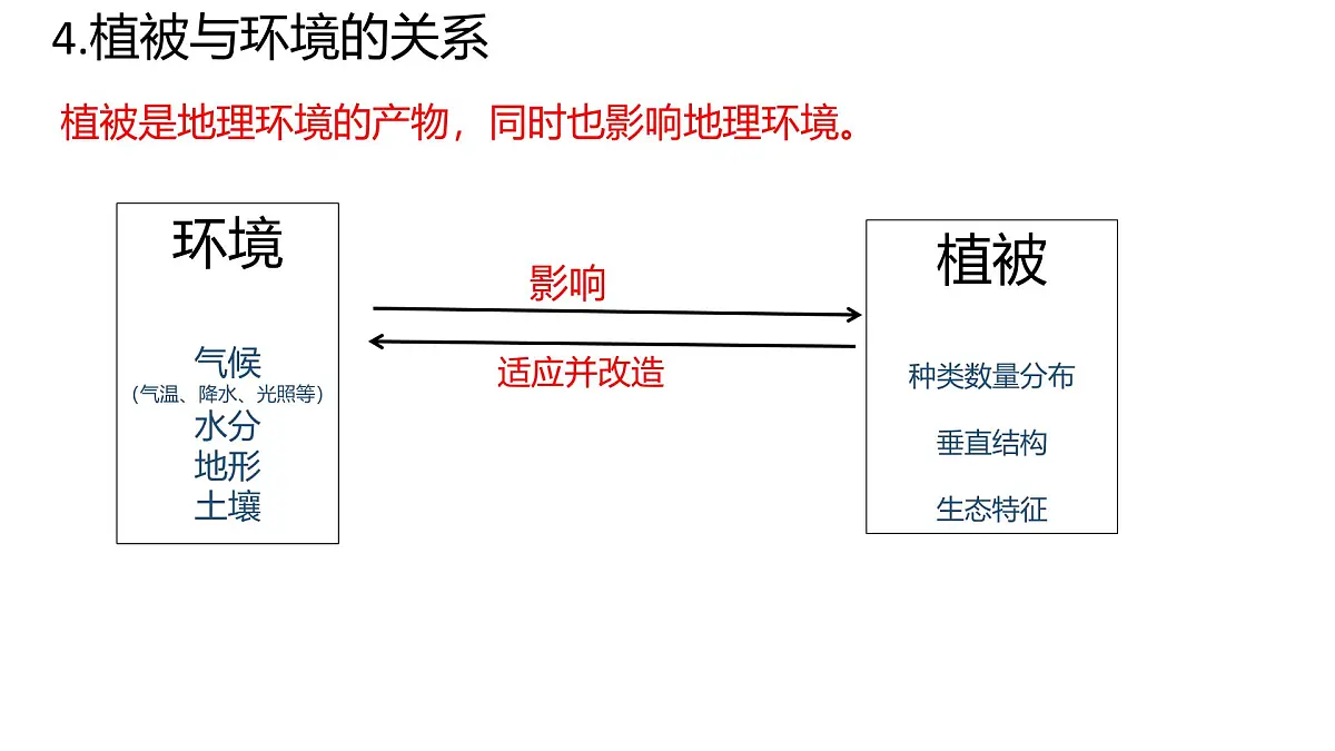 人教版高中地理必修 第一册 5-1《植被》课件第4页