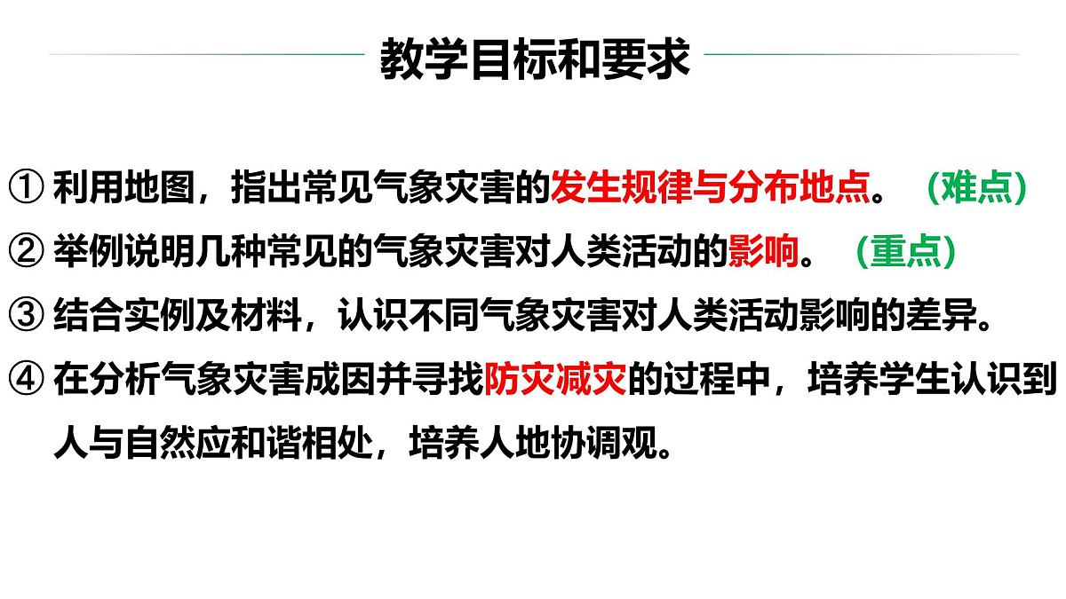 人教版高中地理必修 第一册 6-1《气象灾害》课件第3页