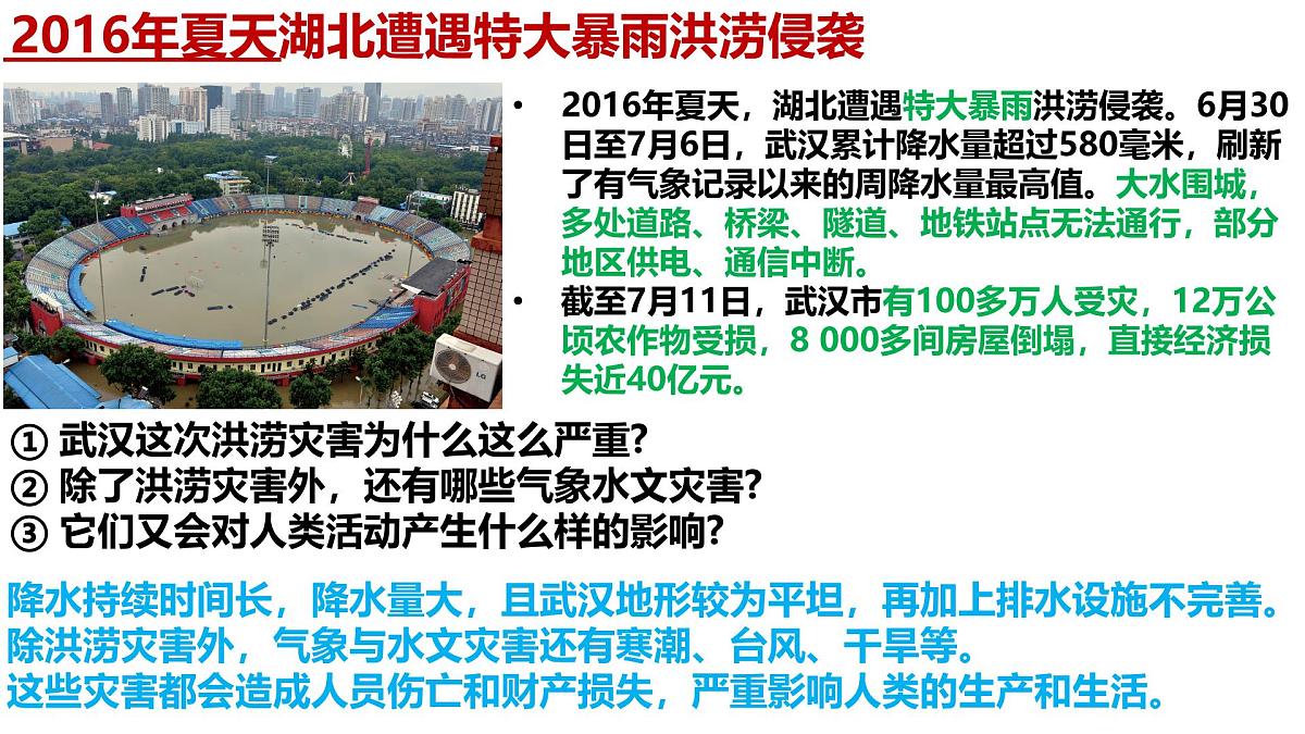 人教版高中地理必修 第一册 6-1《气象灾害》课件第4页