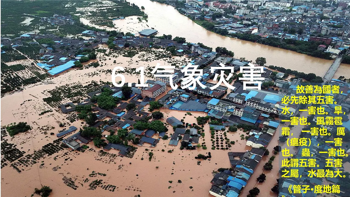 人教版高中地理必修 第一册 6-1《气象灾害》课件第1页
