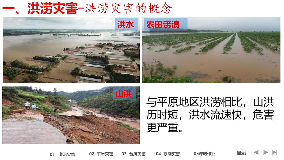 人教版高中地理必修 第一册 6-1《气象灾害》课件第6页