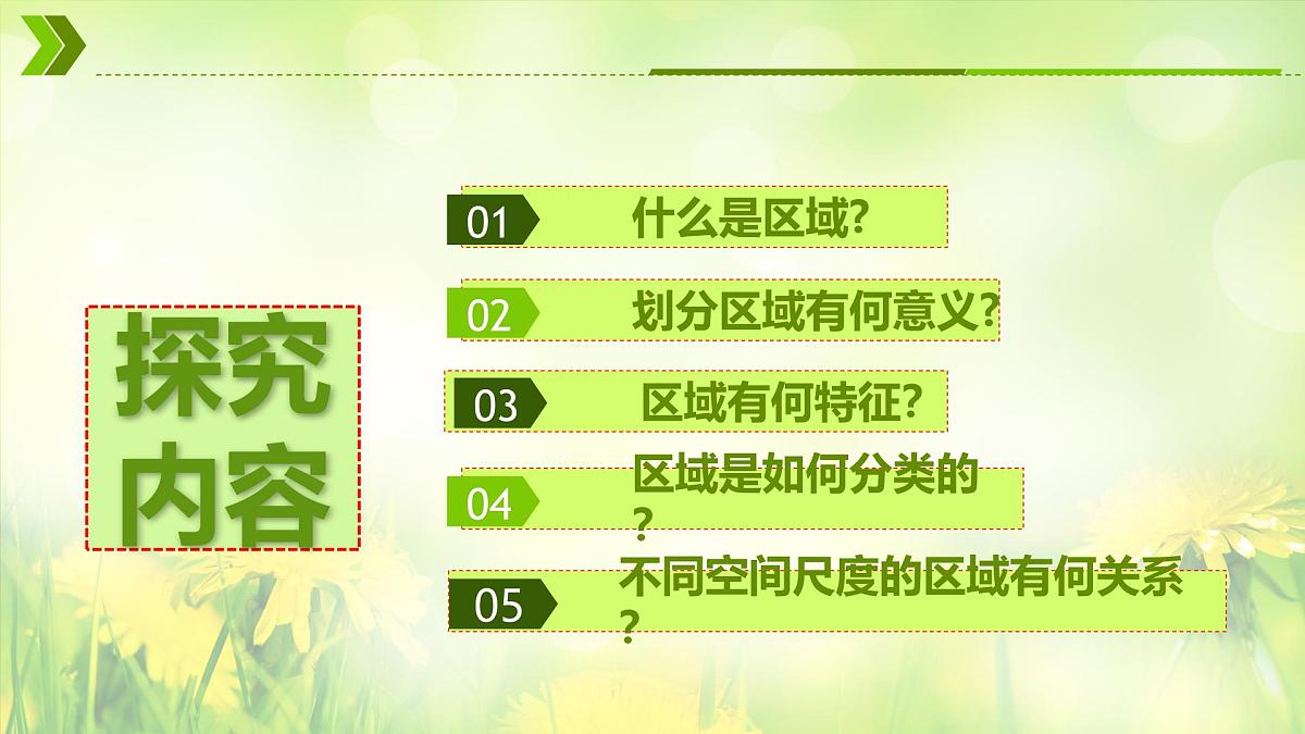 人教版高中地理选择性必修2 1-1《多种多样的区域》(第1课时)课件第3页