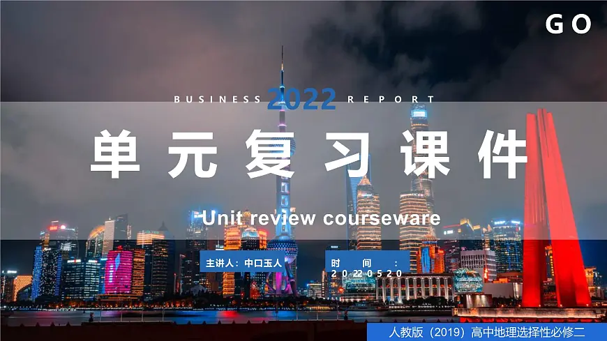 人教版高中地理选择性必修2 第二章资源、环境与区域发展(单元复习课件)第1页