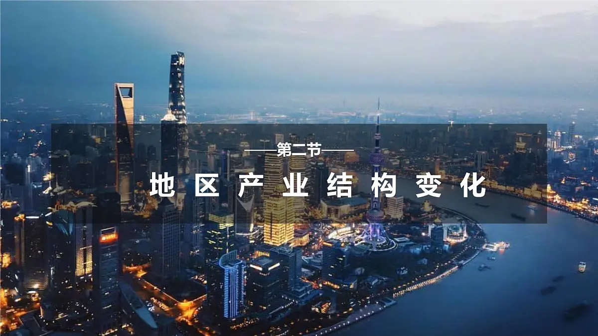 人教版高中地理选择性必修2 3-2 地区产业结构变化课件第1页