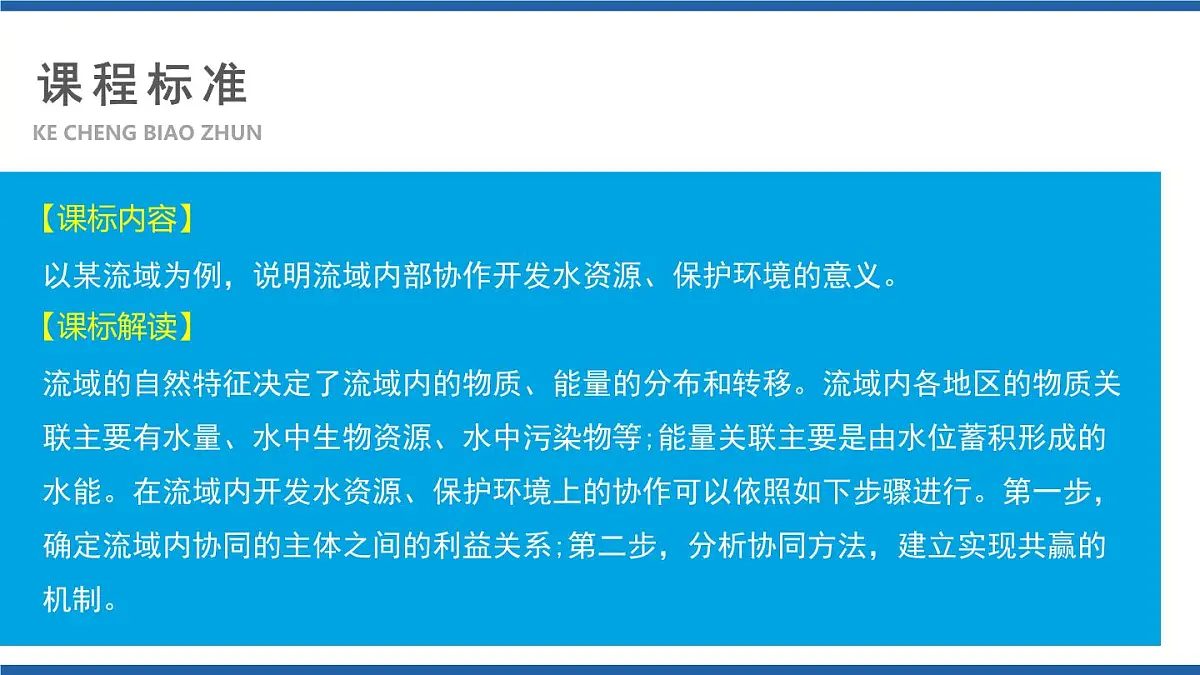 人教版高中地理选择性必修2 4-1课件《流域内协调发展》(第3课时)第3页