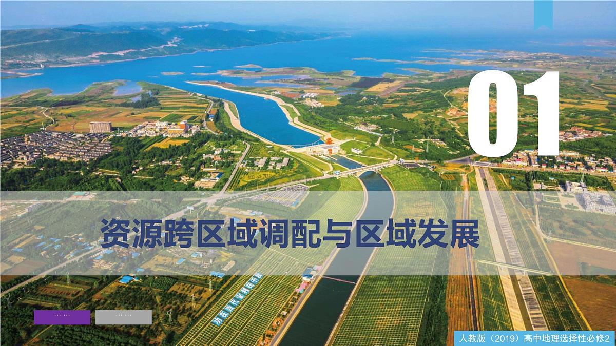 人教版高中地理选择性必修2 4-2资源跨区域调配(课件)第7页