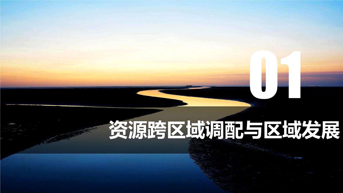 人教版高中地理选择性必修2 4-2资源跨区域调配课件第5页