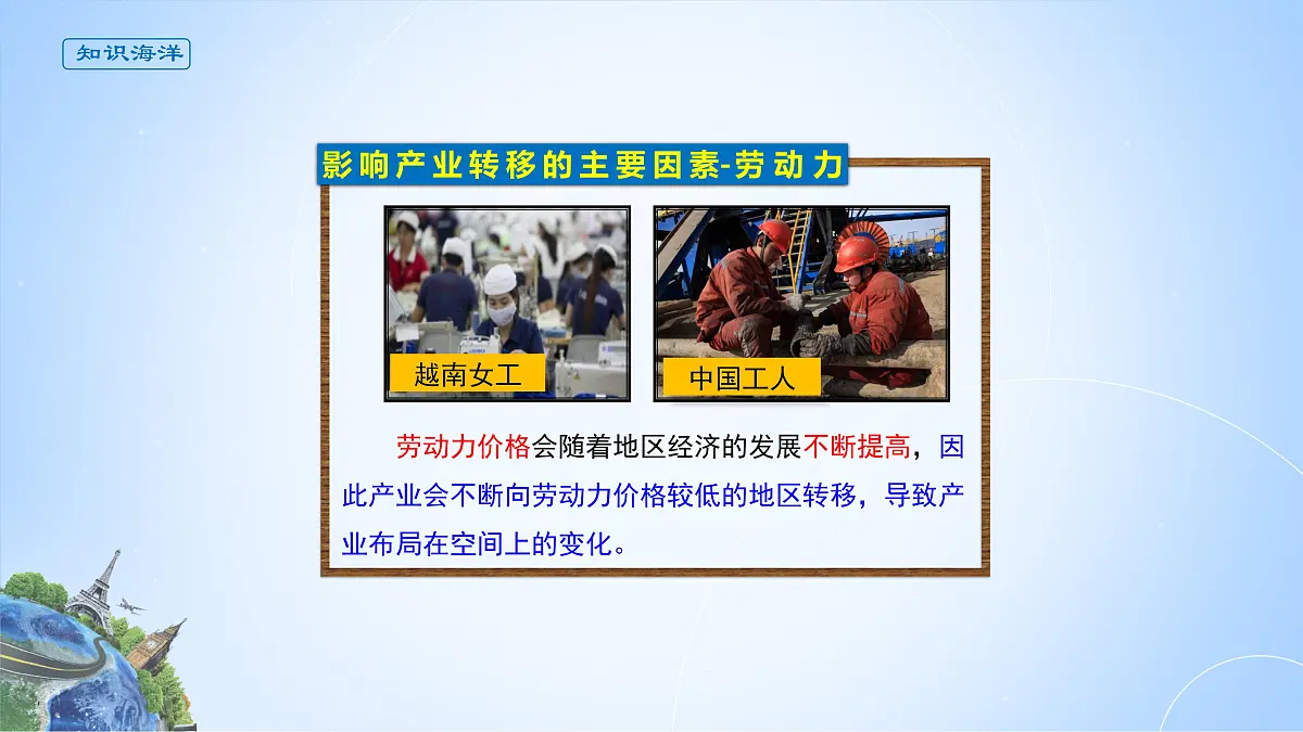 人教版高中地理选择性必修2 4-3课件《产业转移》第7页