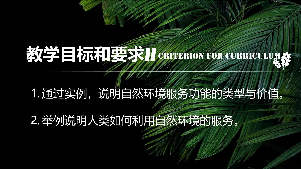 人教版高中地理选择性必修3 1-1《自然环境的服务功能》课件第2页