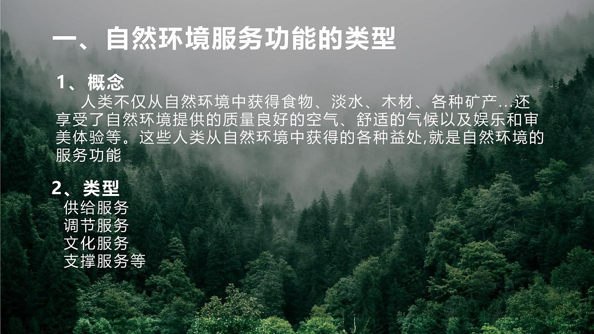 人教版高中地理选择性必修3 1-1课件《自然环境的服务功能》第4页