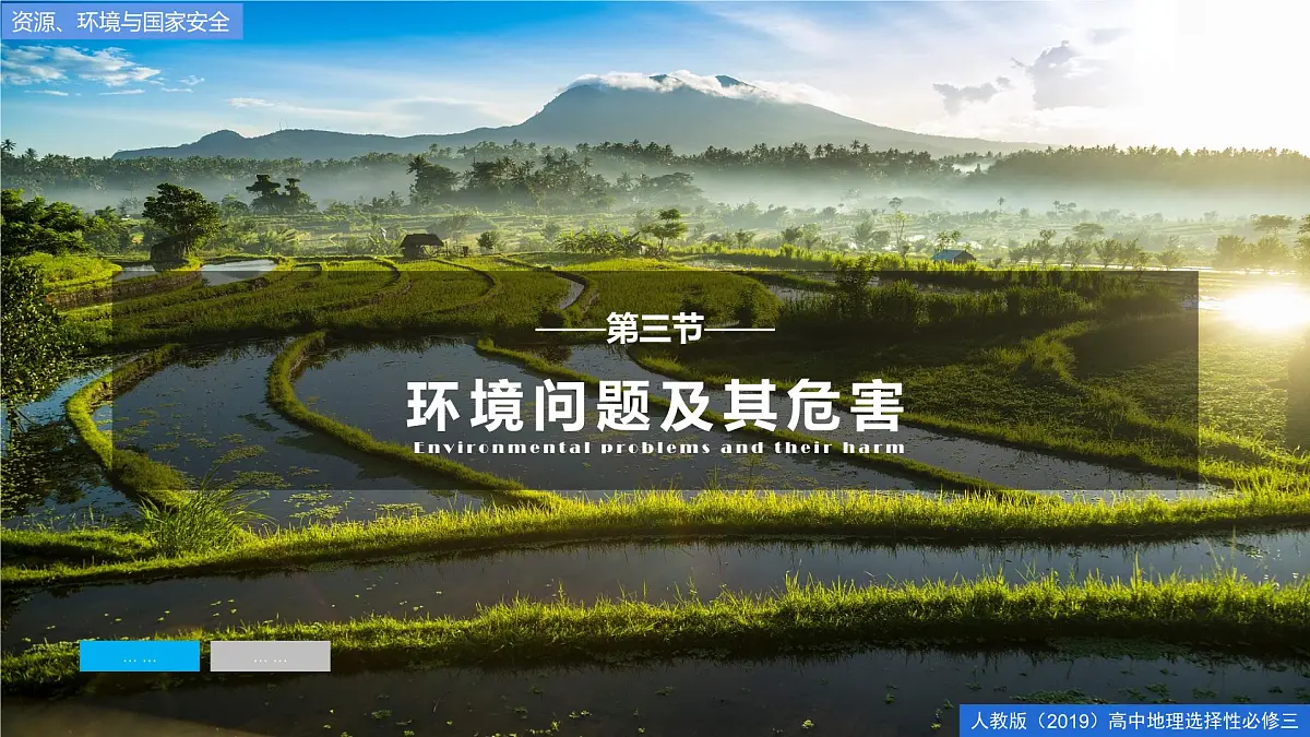 人教版高中地理选择性必修3 1-2《环境问题及其危害》课件第1页