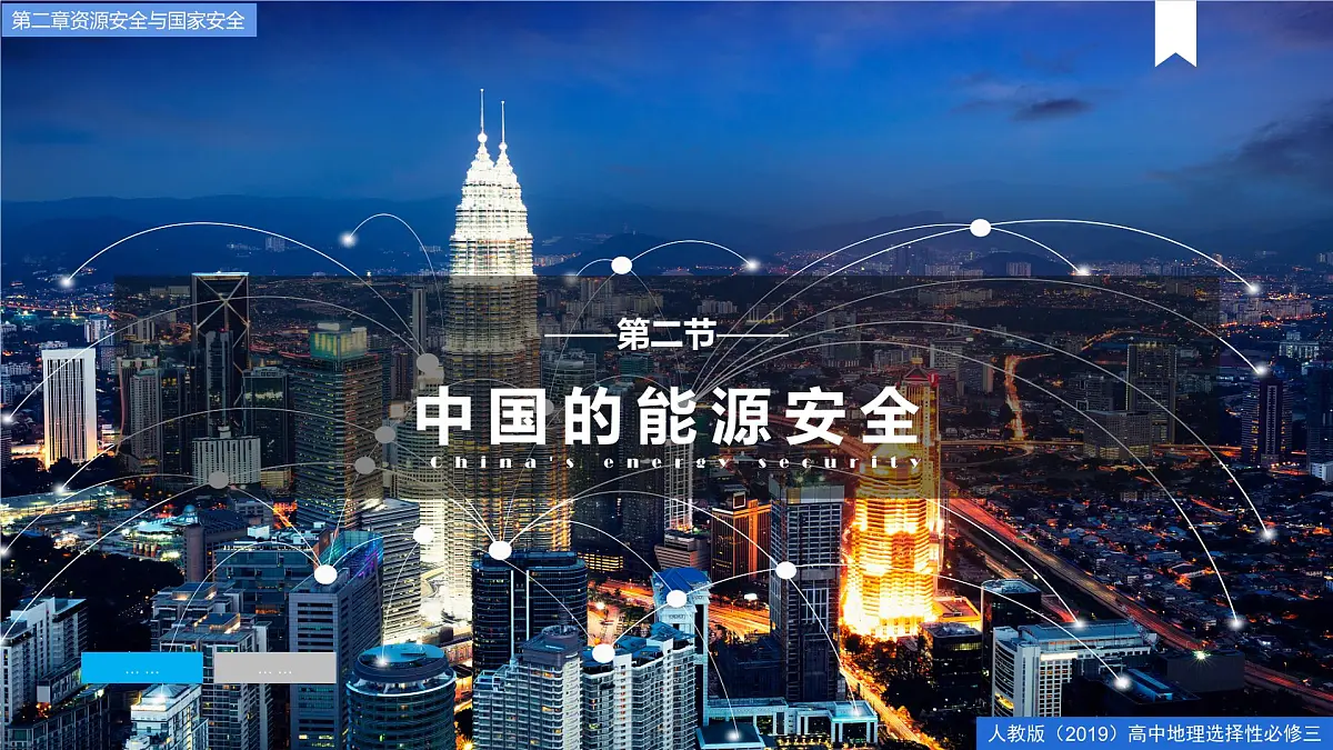 人教版高中地理选择性必修3 2-1《中国的能源安全》课件第1页
