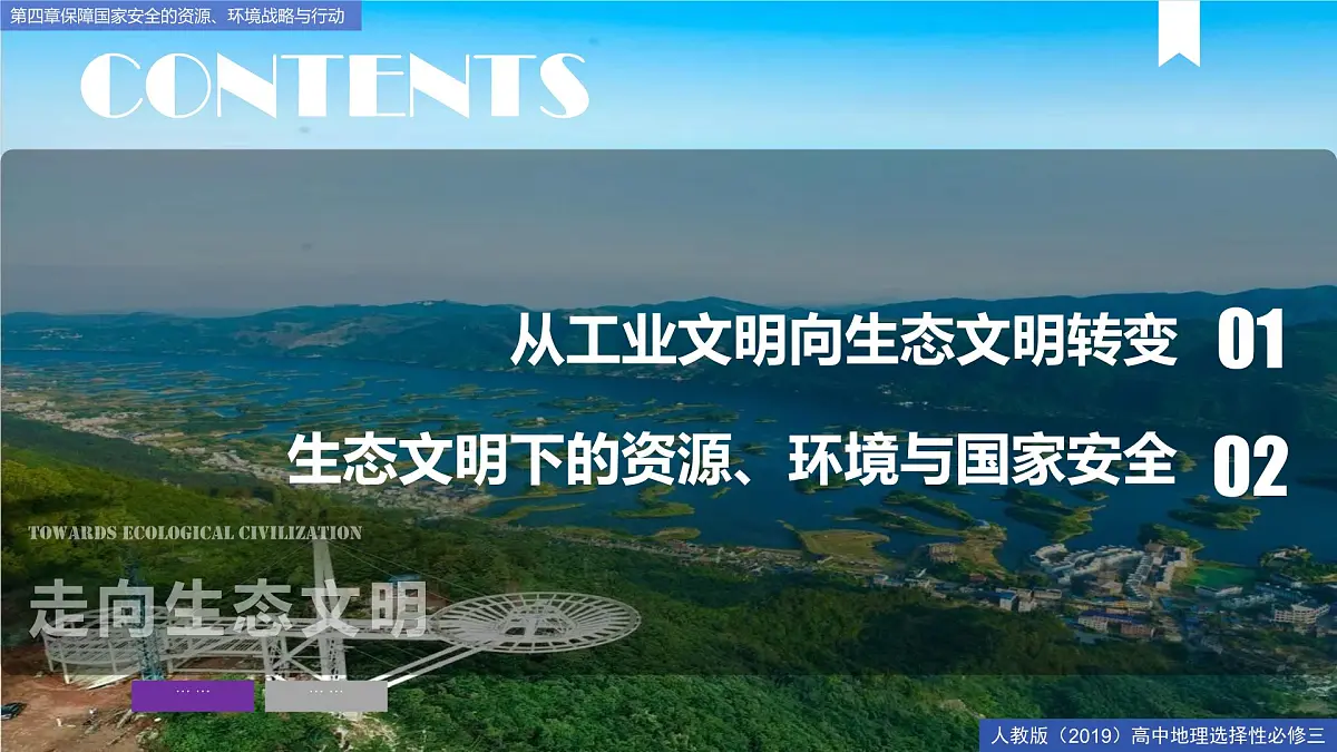 人教版高中地理 选择性必修3 4-1《走向生态文明》课件第6页