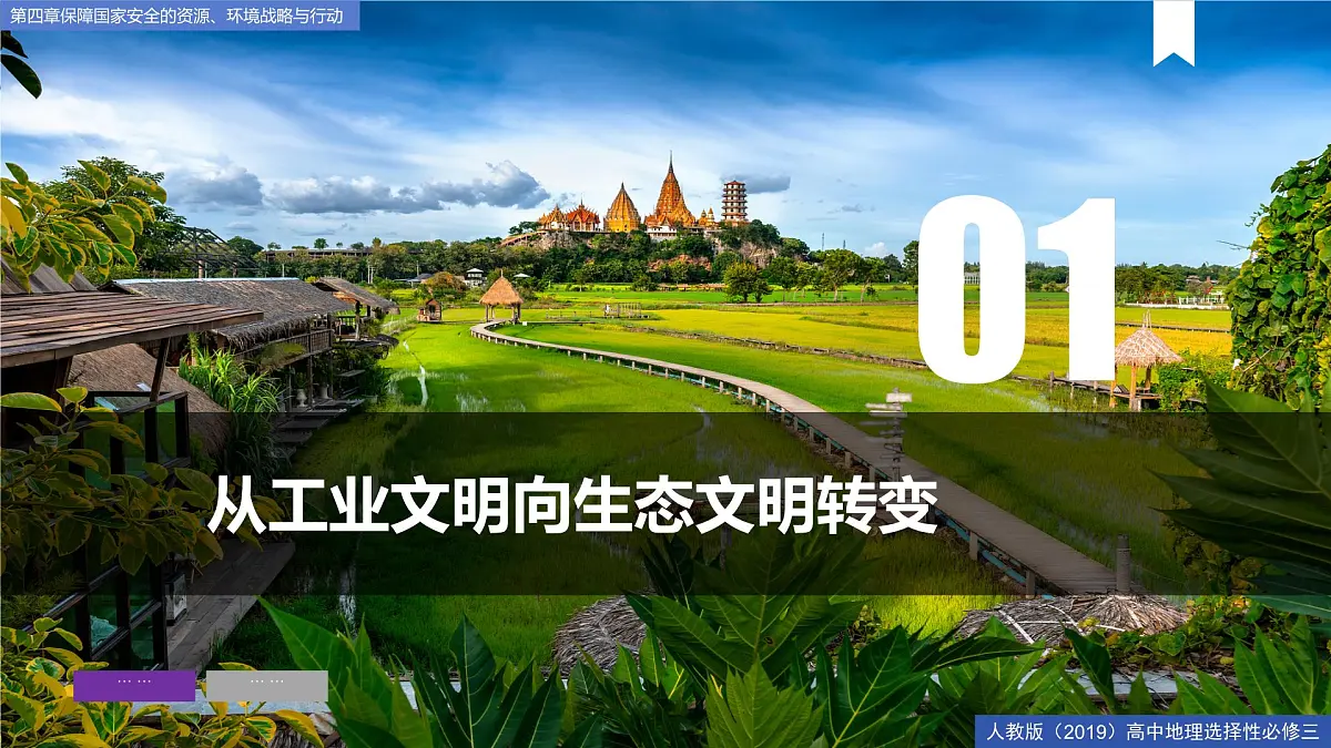 人教版高中地理 选择性必修3 4-1《走向生态文明》课件第8页