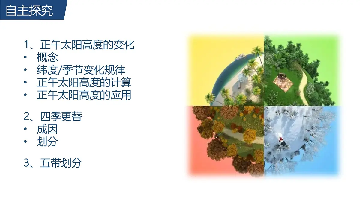 人教版高中地理 选择性必修1 1-2《地球运动的地理意义》课件第3页