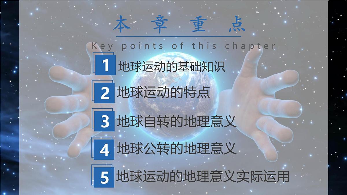 人教版高中地理 选择性必修1第一章地球的运动(单元复习课件)第2页