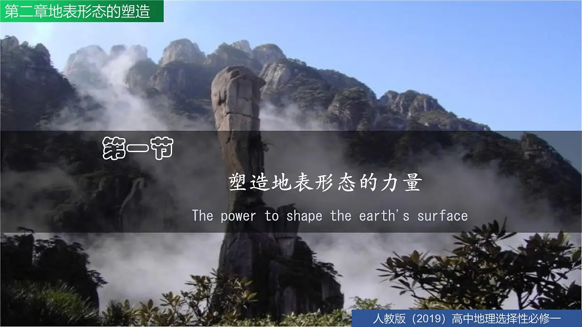 人教版高中地理 选择性必修1 2-1塑造地表形态的力量-课件第4页