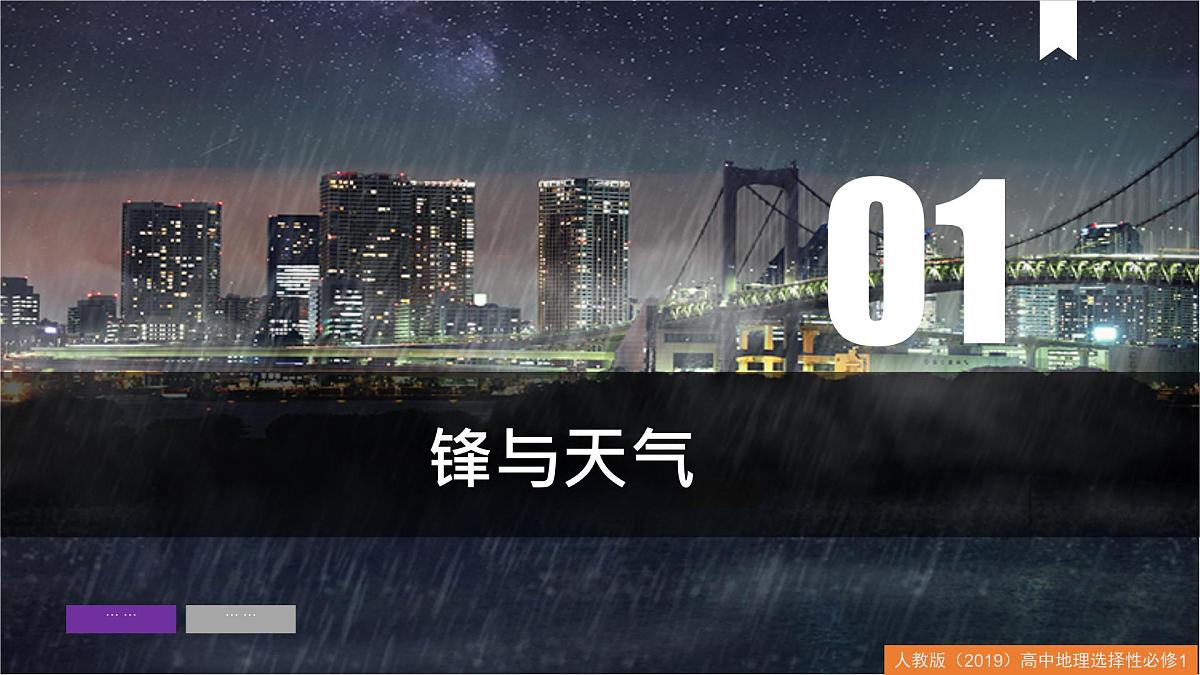 人教版选择性必修1第二章常见的天气系统-课件第7页