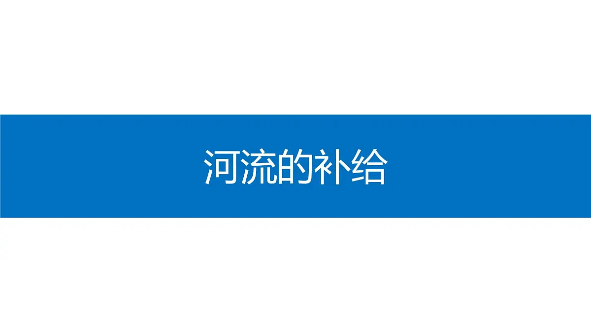 人教版高中地理 选择性必修1 4-1《陆地水体及其相互关系》课件第6页