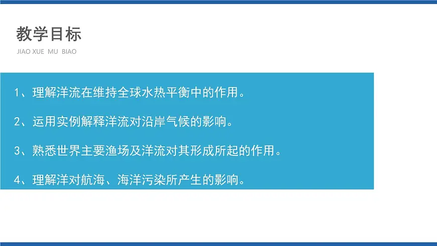 人教版高中地理 选择性必修1 4-2《洋流》课件第3页