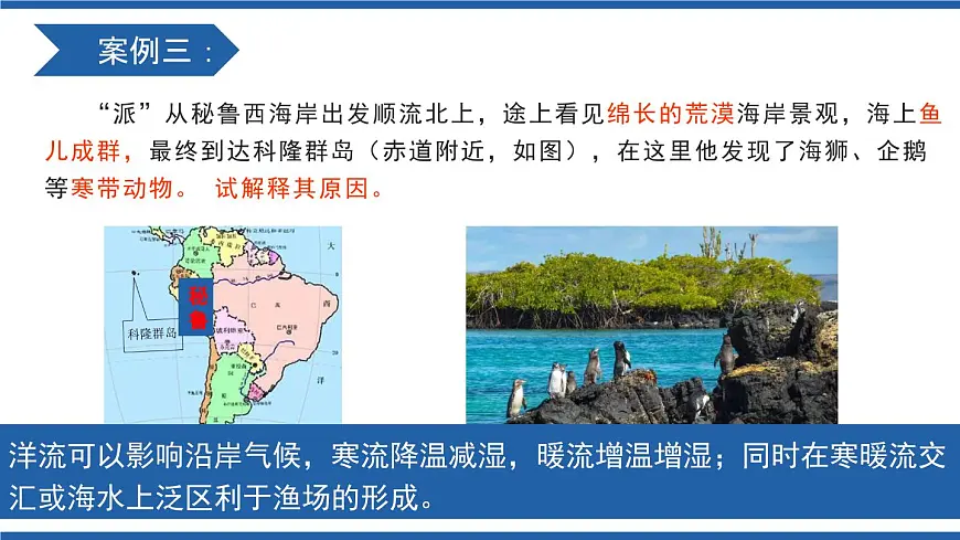 人教版高中地理 选择性必修1 4-2《洋流》课件第8页