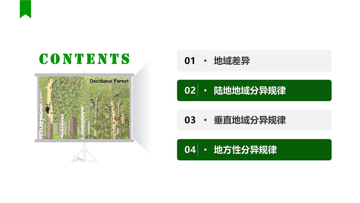 人教版高中地理 选择性必修1 5-2《自然环境的地域差异性》课件第3页