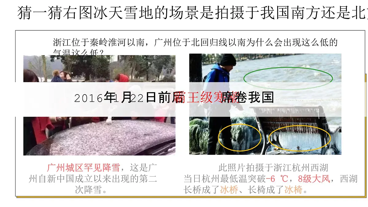 人教版高中地理选择性必修1 3-1《常见的天气系统》课件(第1课时)第2页
