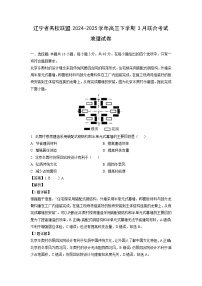 辽宁省名校联盟2024-2025学年高三下学期3月联合考试地理试卷（解析版）