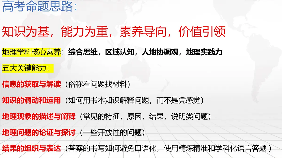 2026届高考地理二轮复习:5个专题复习课件第2页