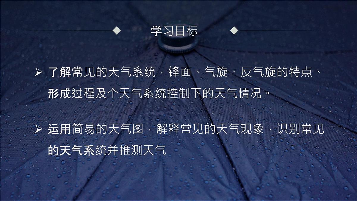 人教版2025高中地理选择性必修一3.1《常见的天气系统》 课件第3页