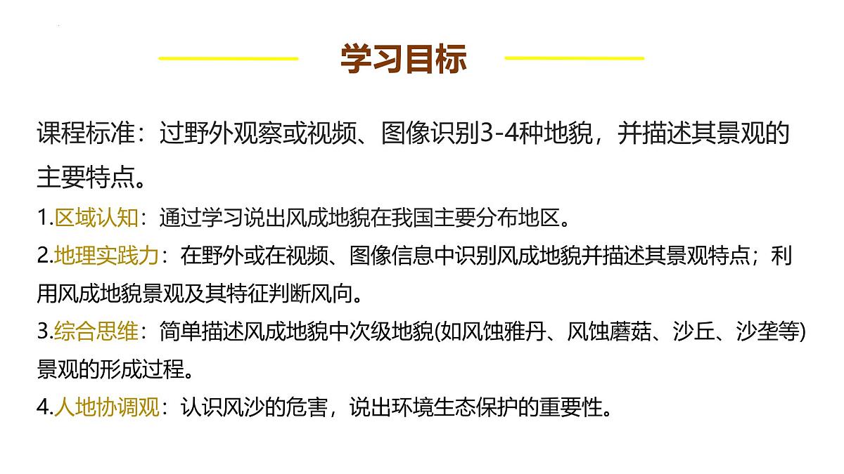 3.2走进敦煌风成地貌的世界课件 高中地理鲁教版必修一第3页