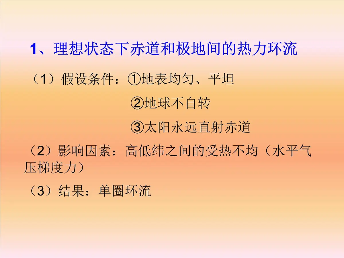 人教版 (新课标)高中地理必修1 2-2《气压带和风带》课件第5页