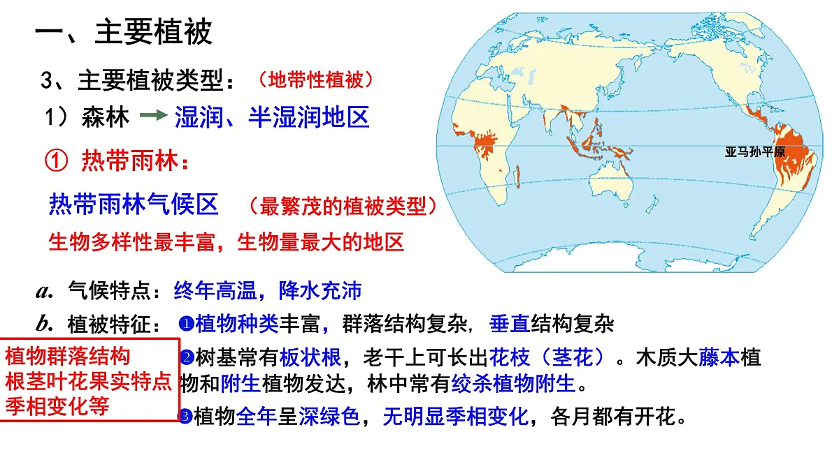 高考地理一轮复习课件:植被第6页