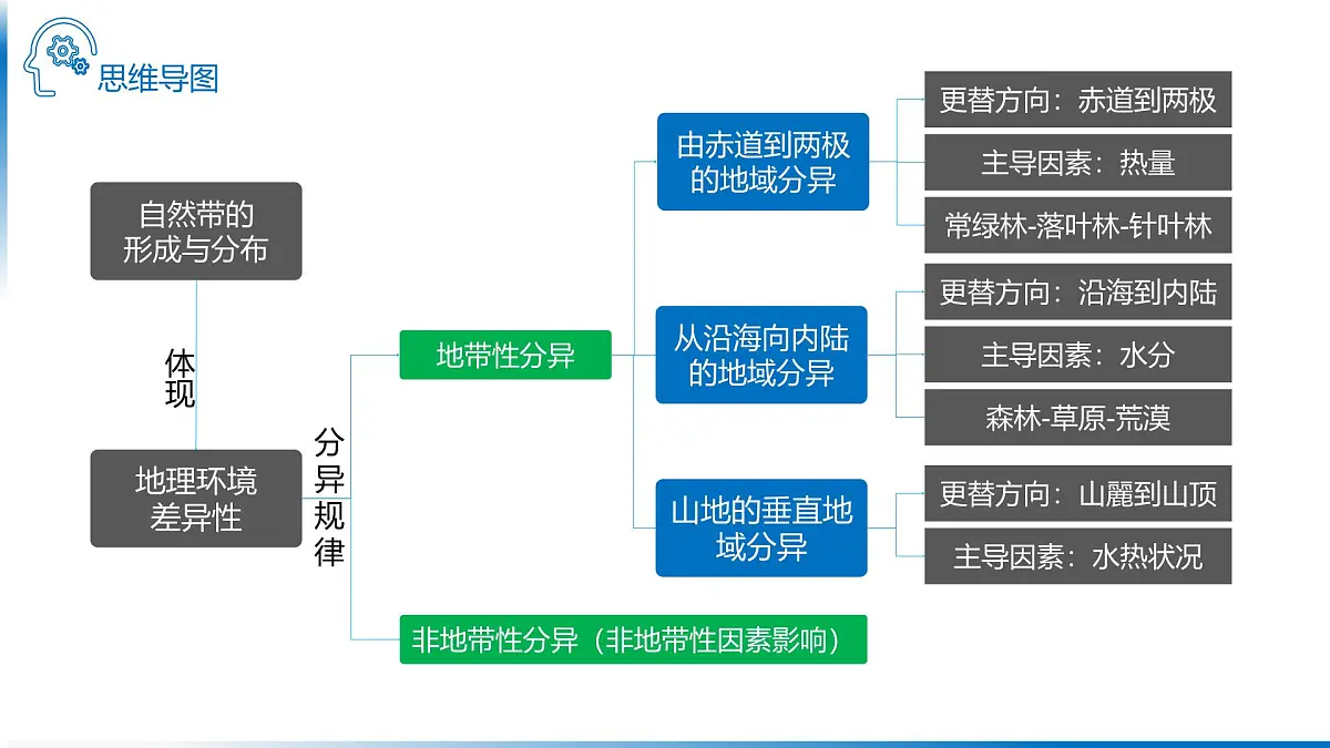 人教版高中地理选择性必修1 5-2复习课件-水平地域分异规律第6页