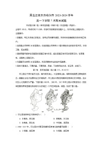 黑龙江省齐齐哈尔市2023-2024学年高一下学期7月期末地理试题（解析版）