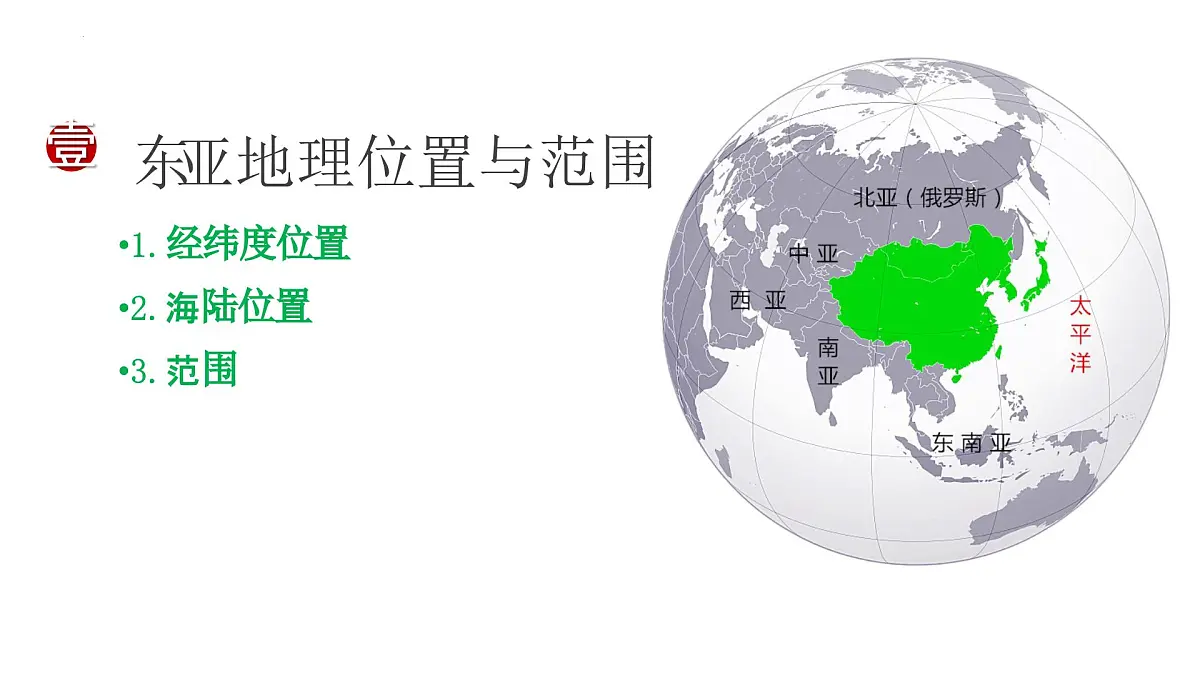 2026届高考一轮复习课件区域地理之世界地理第八讲:东亚与日本(第一课时)课件(全国通用)第3页
