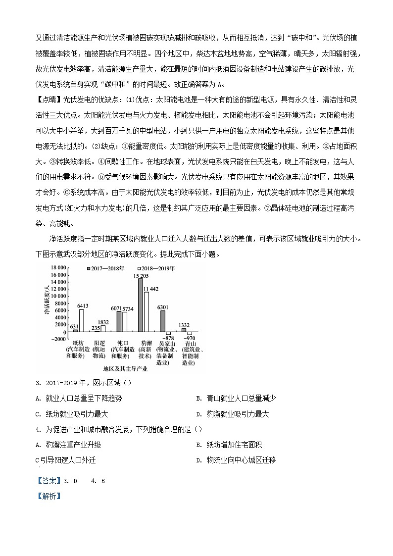 湖南省邵阳市邵东市2024_2025学年高二地理上学期第一次月考试题含解析第2页
