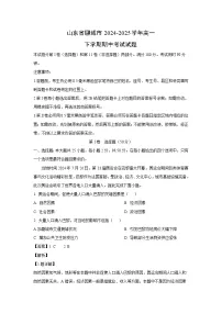 山东省聊城市2024-2025学年高一下学期期中考试地理试卷（解析版）