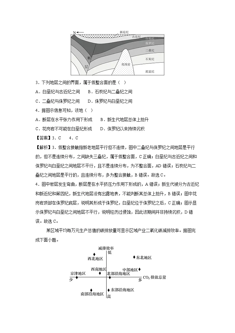 2025年浙江省普通高中学业水平考试模拟卷(浙江专用)06地理试卷(解析版)第2页