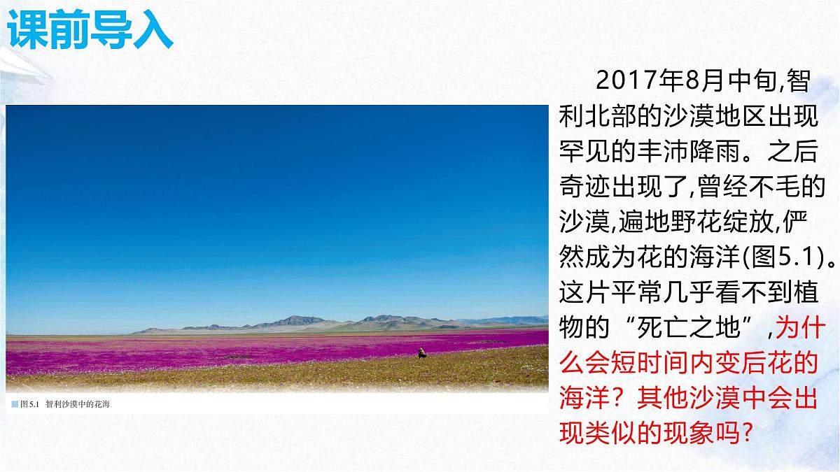 人教版 2019 高中地理必修一5.1 植被课件 PPT第4页